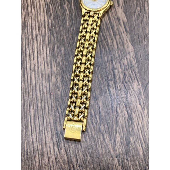 Regency Ladies gold-tone Watch Beautiful Band New Battery Working main image 10